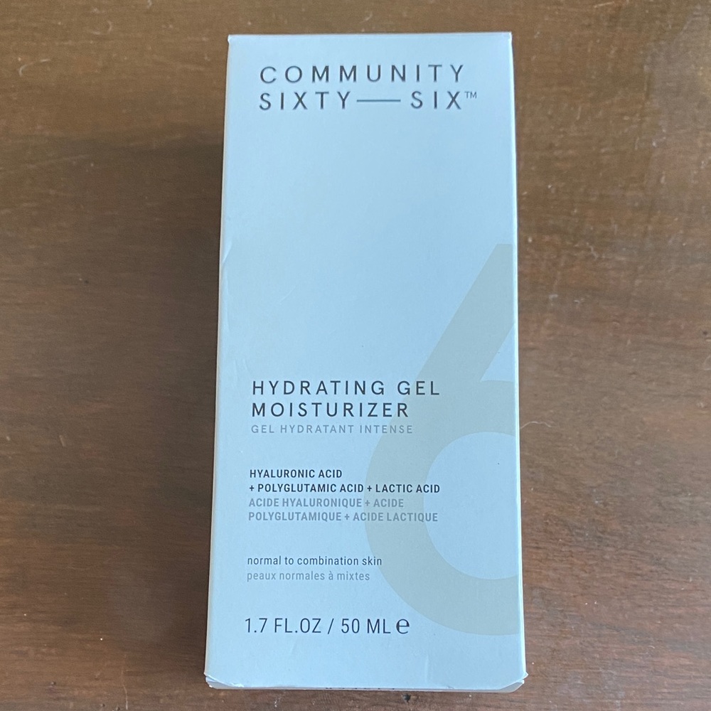 Community Sixty-Six Hydrating Gel Moisturizer NIB